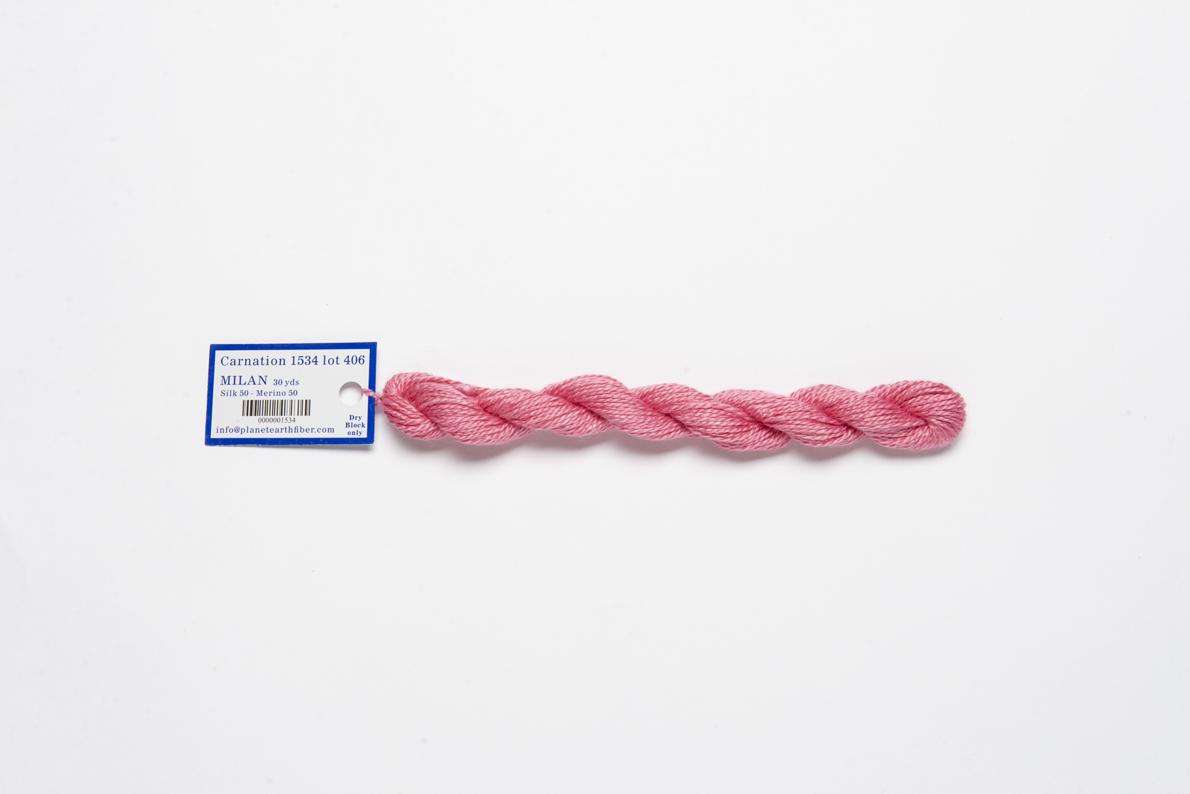 Milan - 1534 Carnation — silk skein for needlepoint, 13 mesh