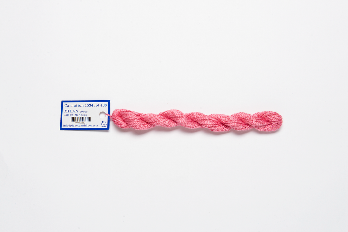 Milan - 1534 Carnation — silk skein for needlepoint, 13 mesh