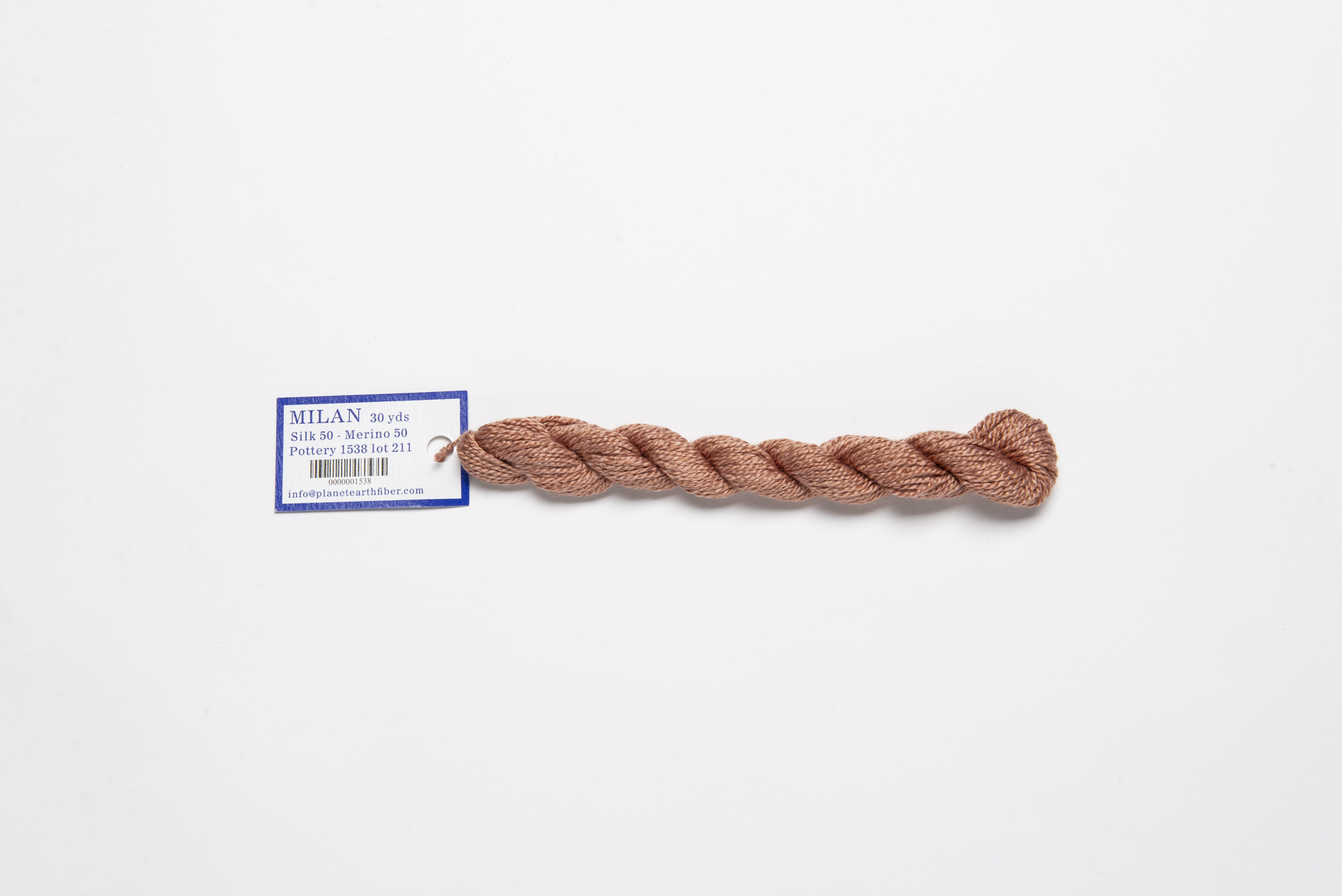 Milan - 1538 Pottery — silk skein for needlepoint, 13 mesh