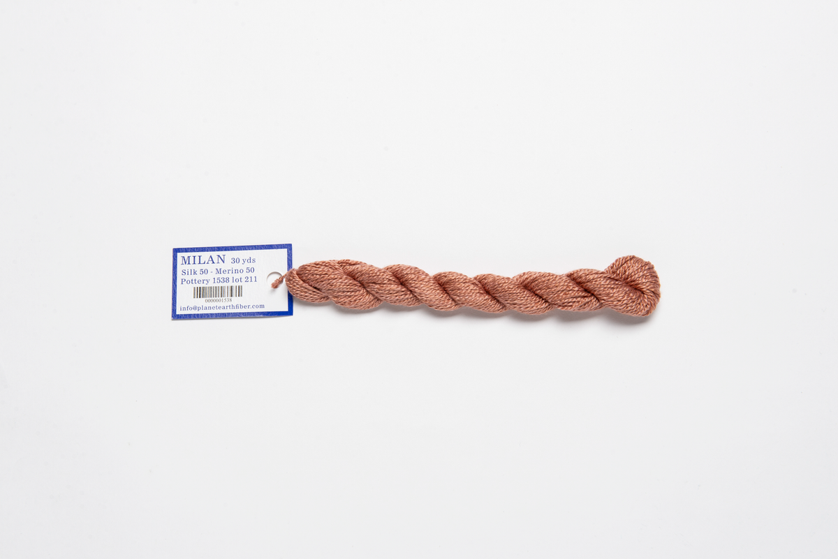 Milan - 1538 Pottery — silk skein for needlepoint, 13 mesh