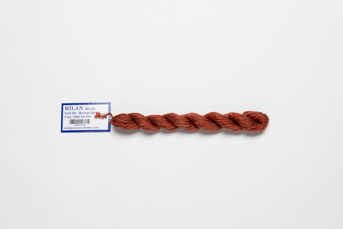 Milan - 1540 Clay — silk skein for needlepoint, 13 mesh