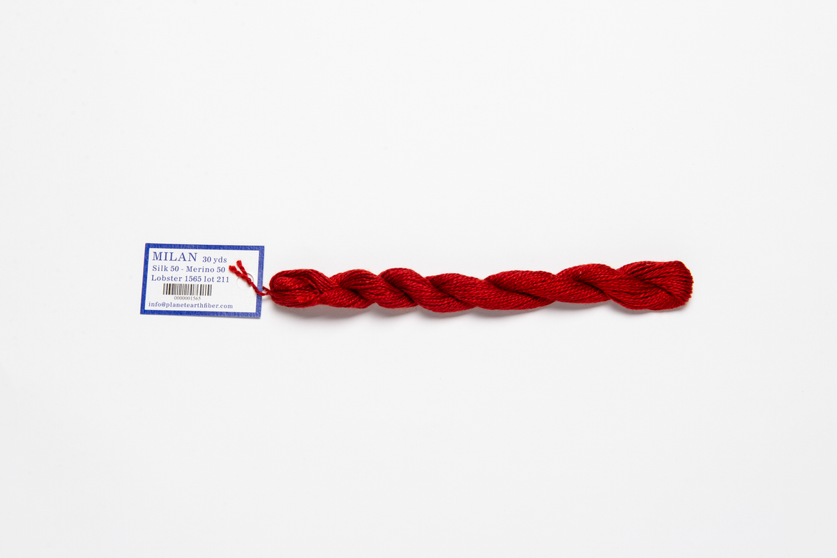 Milan - 1565 Lobster — silk skein for needlepoint, 13 mesh