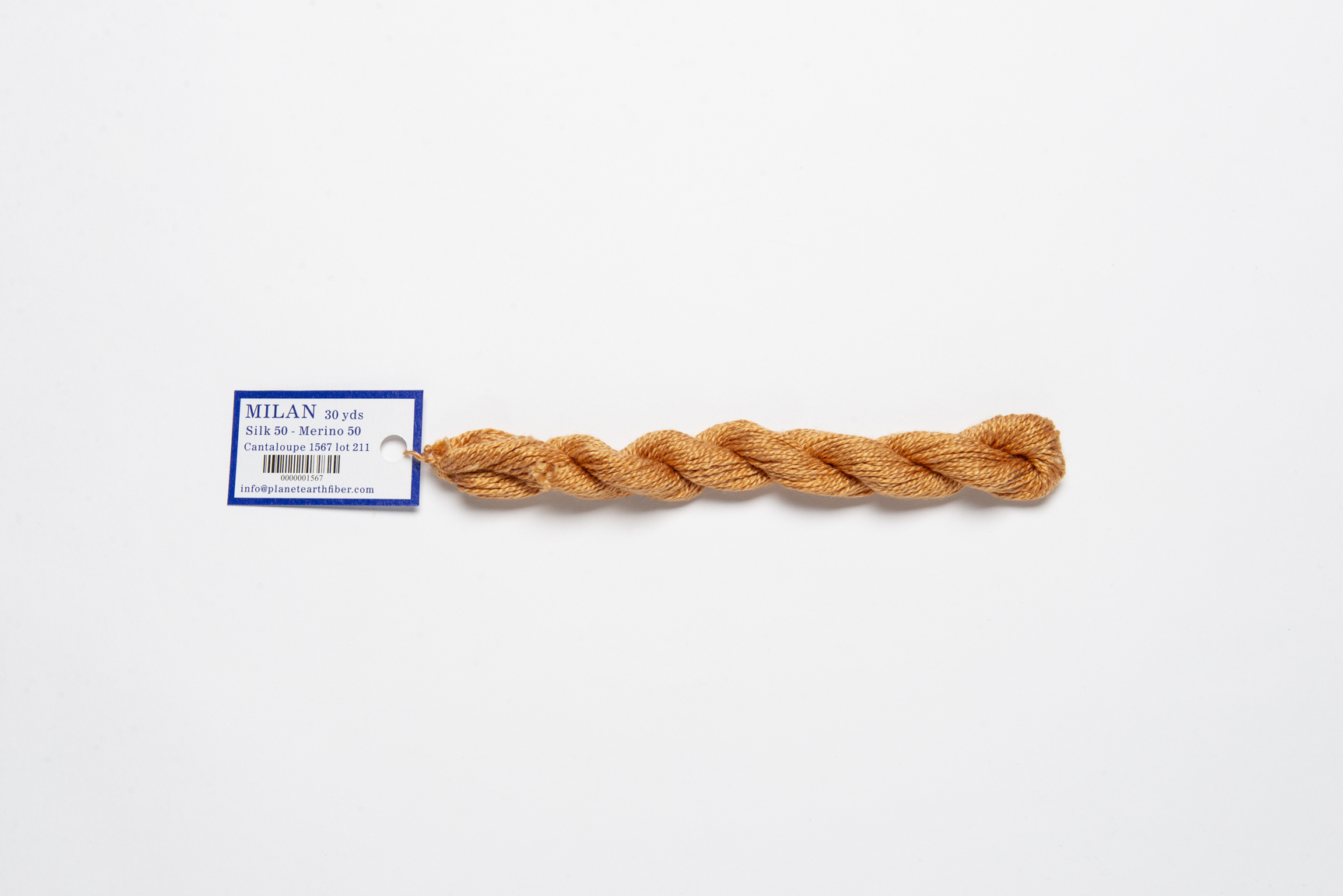 Milan - 1567 Cantaloupe — silk skein for needlepoint, 13 mesh