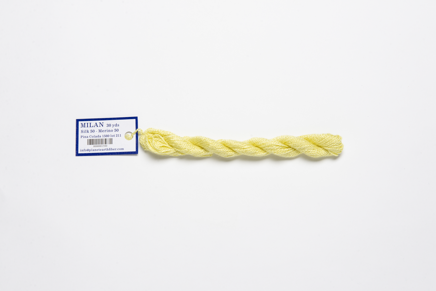 Milan - 1580 Pina Colada — silk skein for needlepoint, 13 mesh