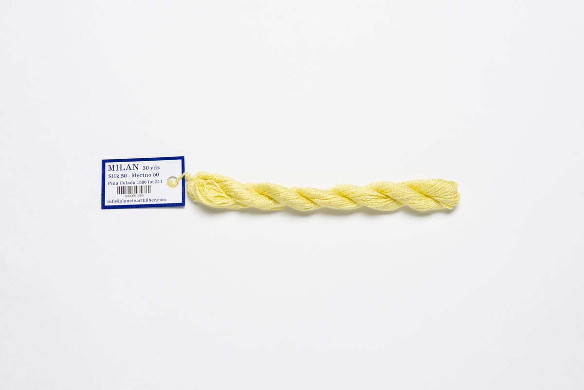 Milan - 1580 Pina Colada — silk skein for needlepoint, 13 mesh