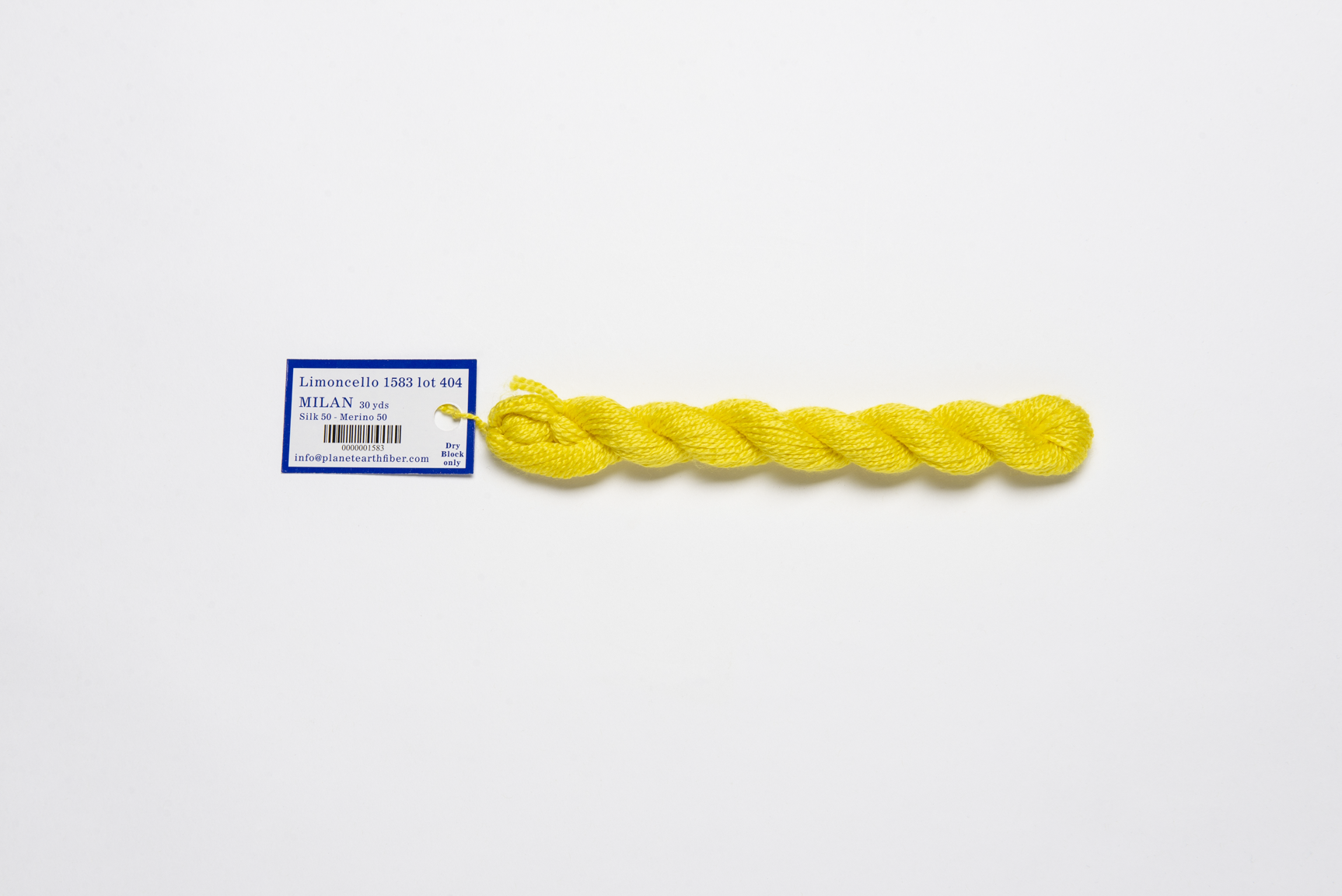 Milan - 1583 Limoncello — silk skein for needlepoint, 13 mesh