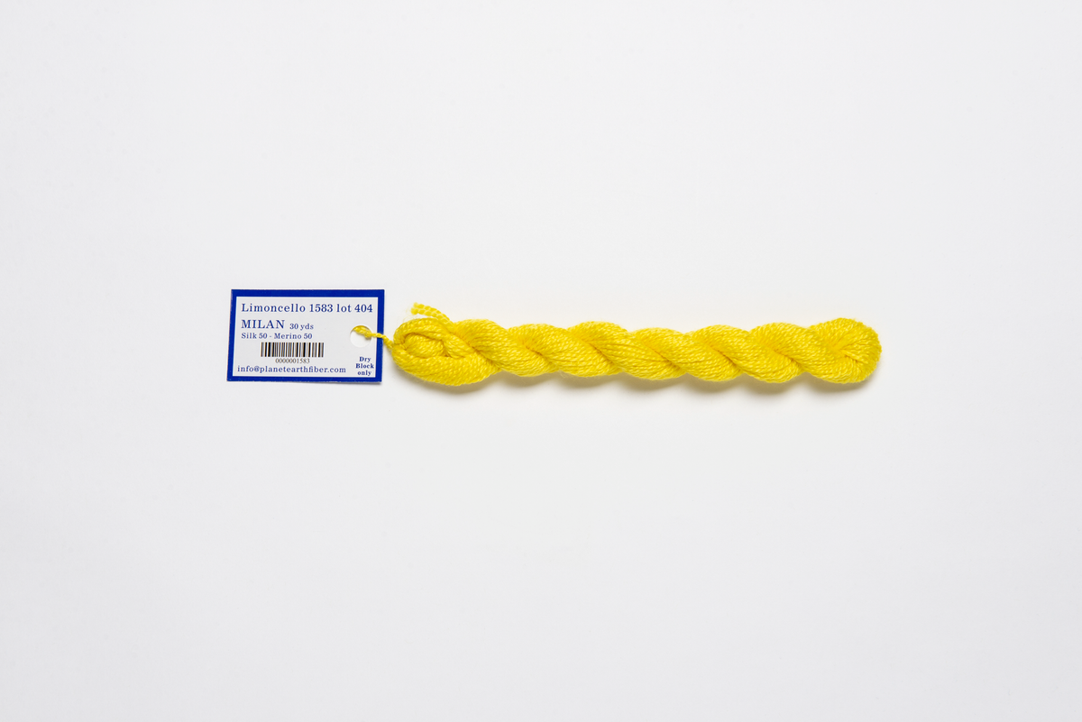 Milan - 1583 Limoncello — silk skein for needlepoint, 13 mesh