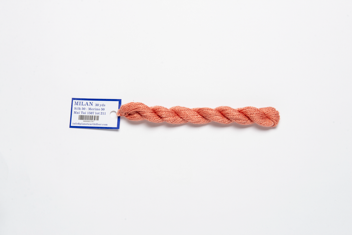 Milan - 1587 Mai Tai — silk skein for needlepoint, 13 mesh