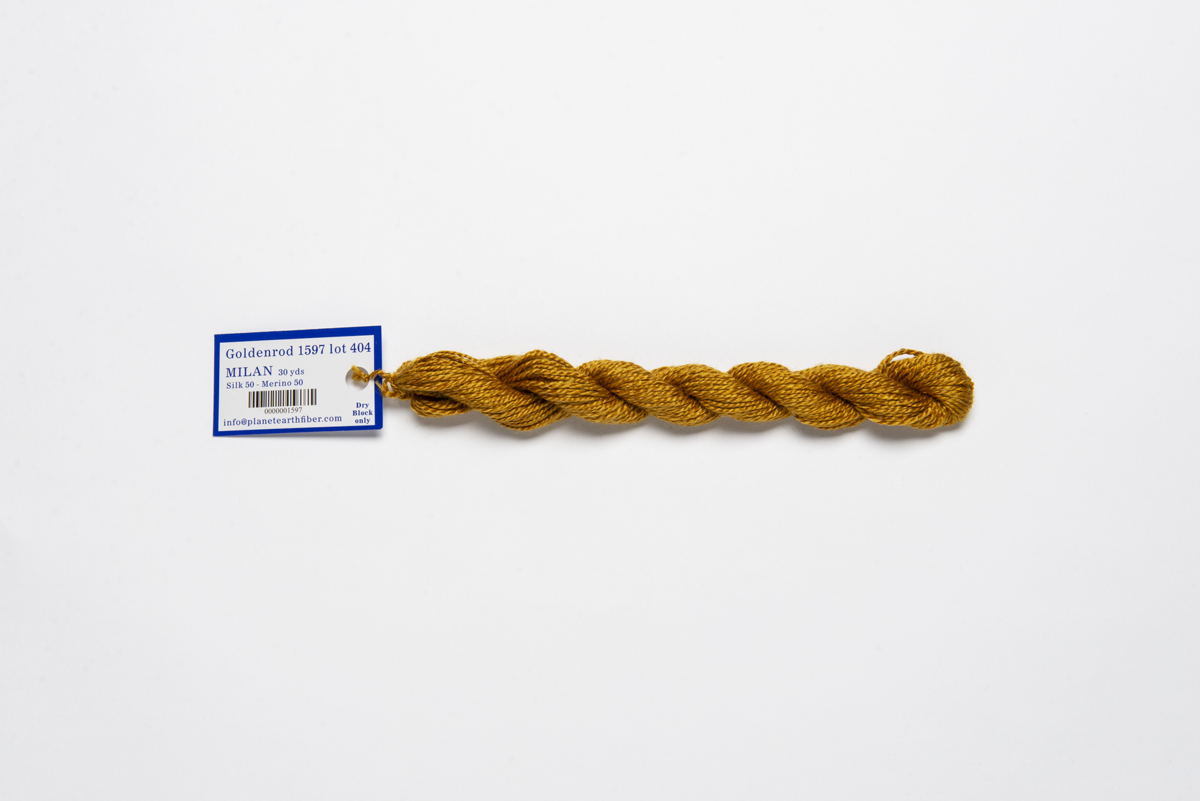 Milan - 1597 Goldenrod — silk skein for needlepoint, 13 mesh