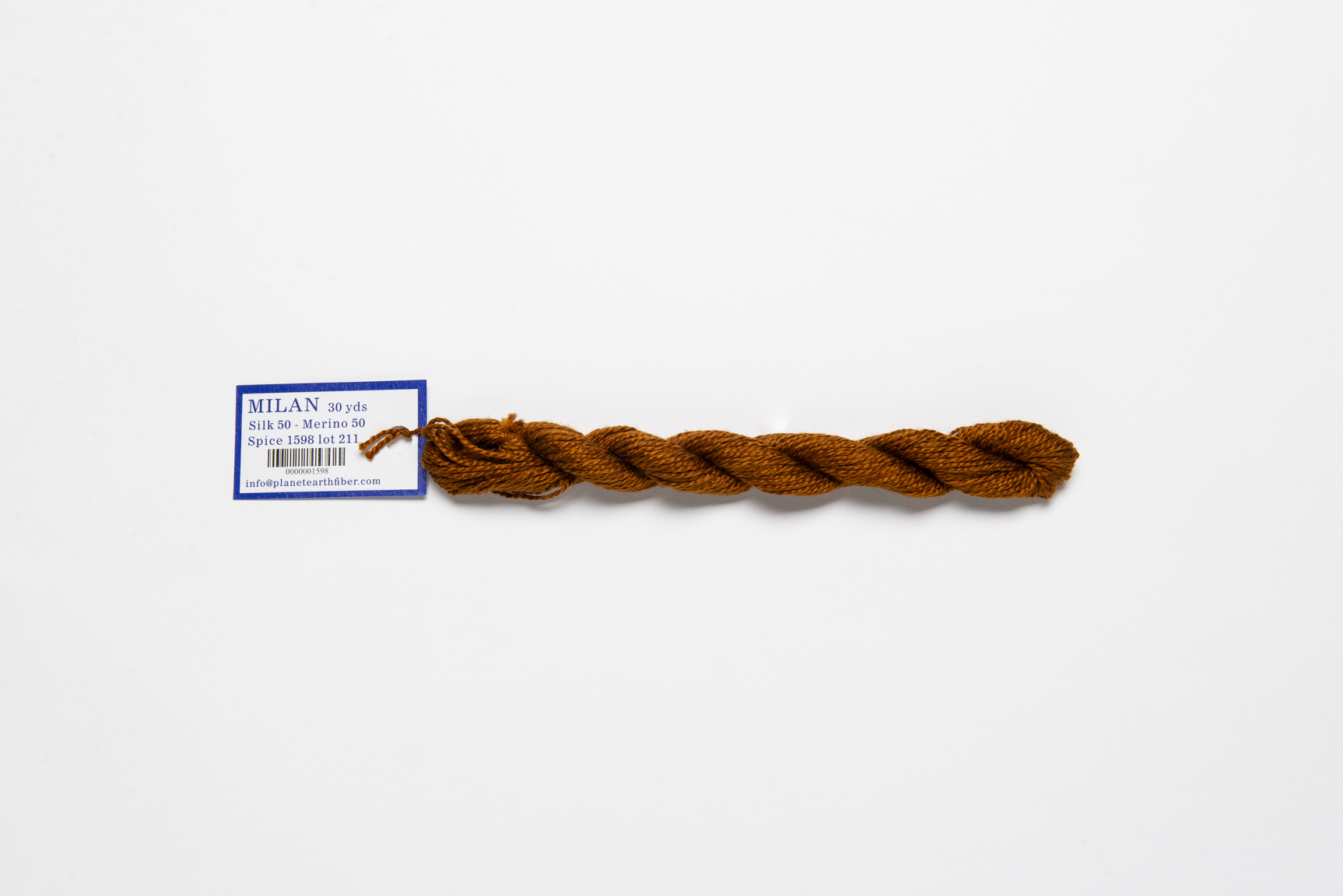 Milan - 1598 Spice — silk skein for needlepoint, 13 mesh