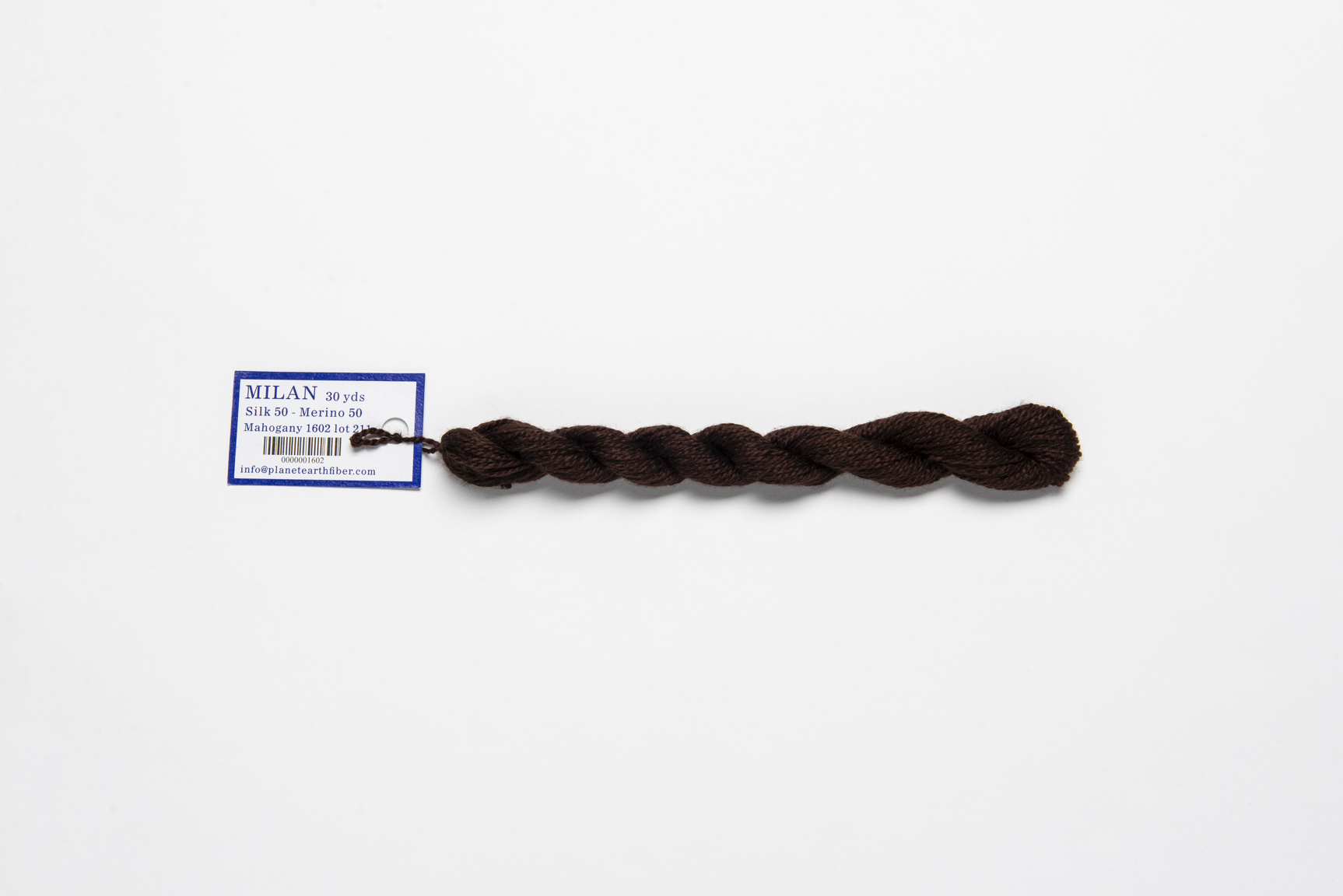 Milan - 1602 Mahogany — silk skein for needlepoint, 13 mesh