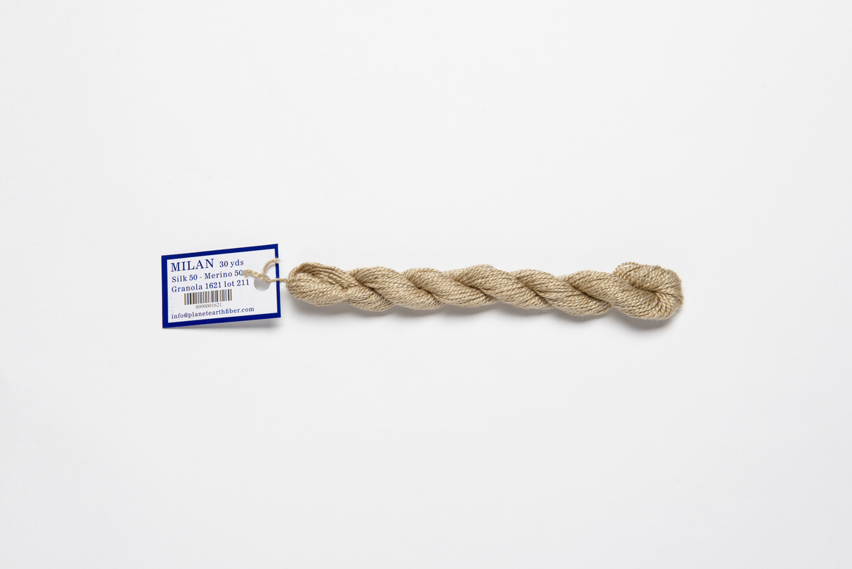 Milan - 1621 Granola — silk skein for needlepoint, 13 mesh