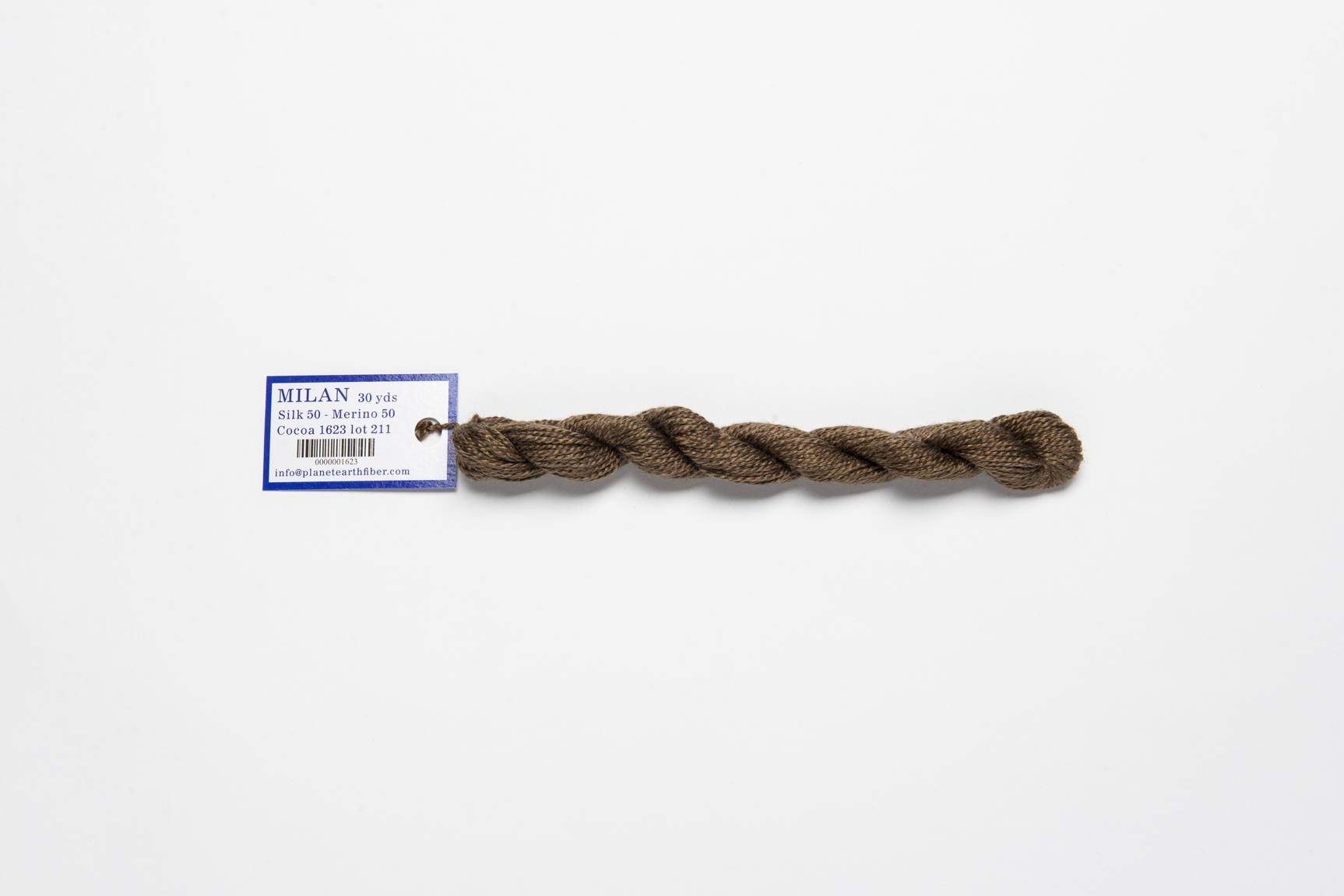 Milan - 1623 Cocoa — silk skein for needlepoint, 13 mesh