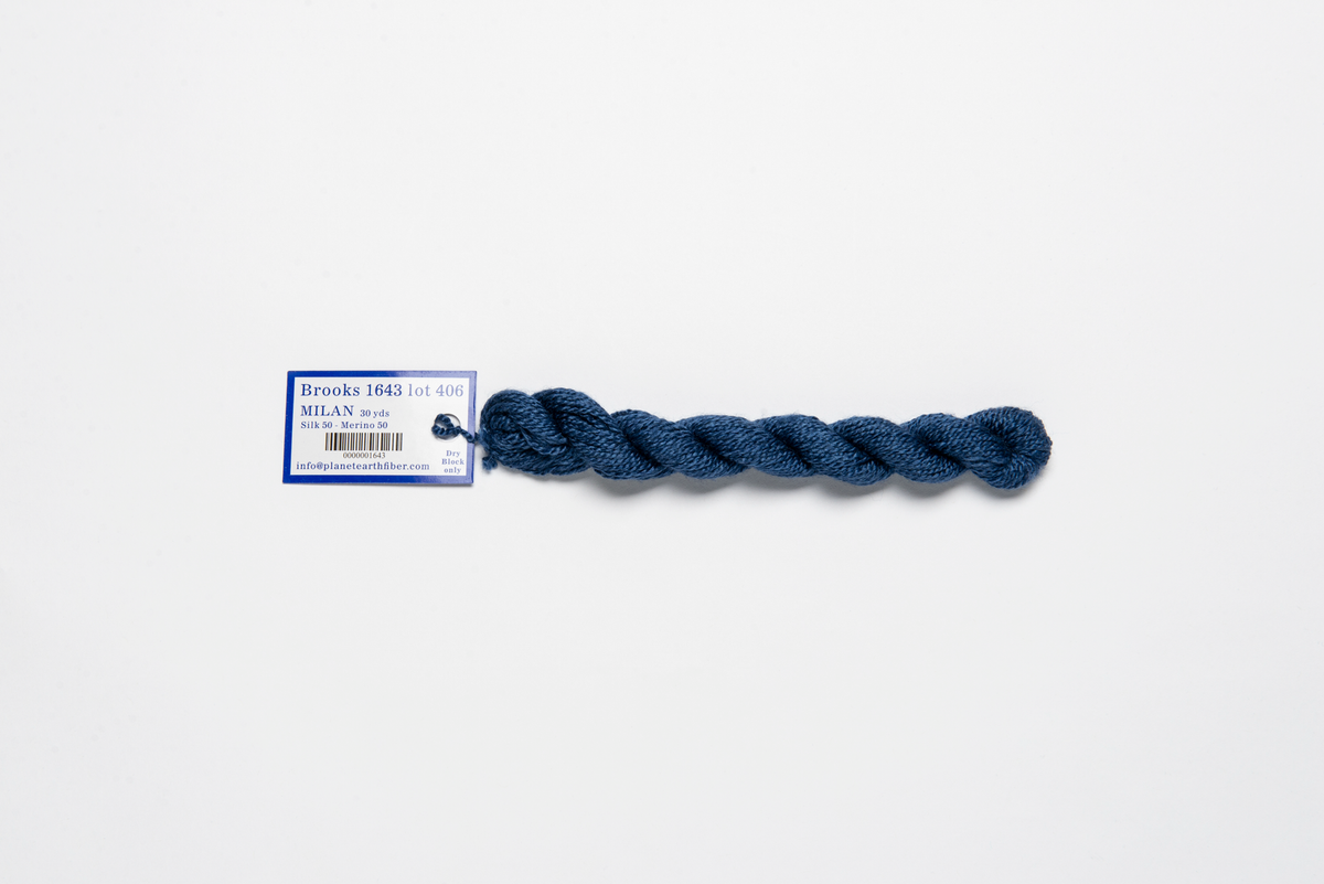 Milan - 1643 Brooks — silk skein for needlepoint, 13 mesh