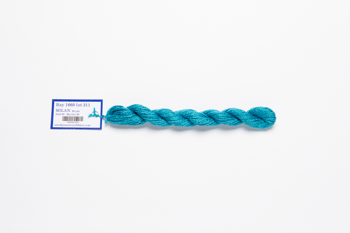 Milan - 1660 Bay — silk skein for needlepoint, 13 mesh