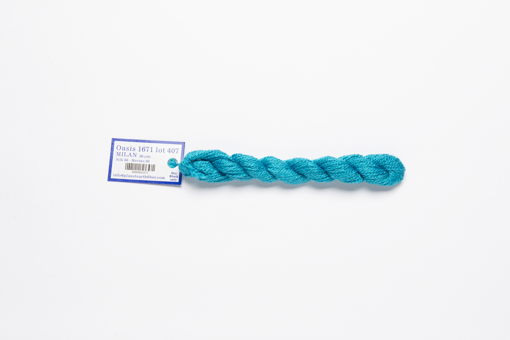 Milan - 1671 Oasis — silk skein for needlepoint, 13 mesh