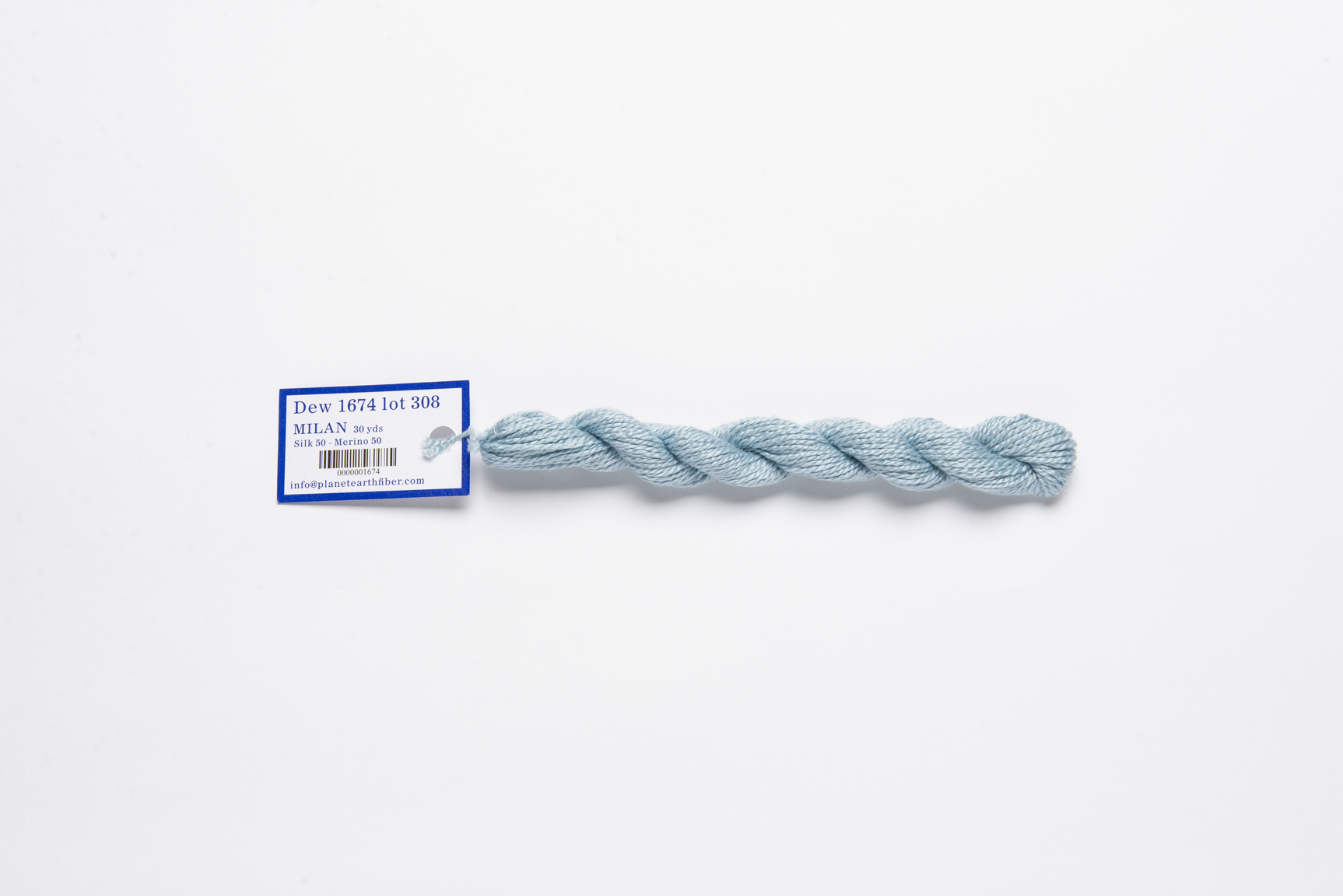 Milan - 1674 Dew — silk skein for needlepoint, 13 mesh