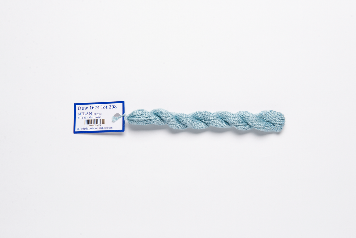 Milan - 1674 Dew — silk skein for needlepoint, 13 mesh