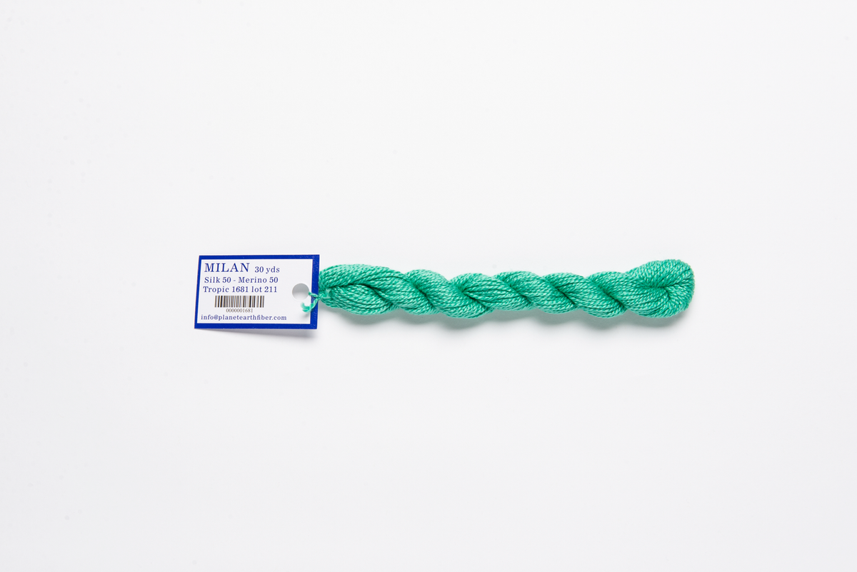 Milan - 1681 Tropic — silk skein for needlepoint, 13 mesh