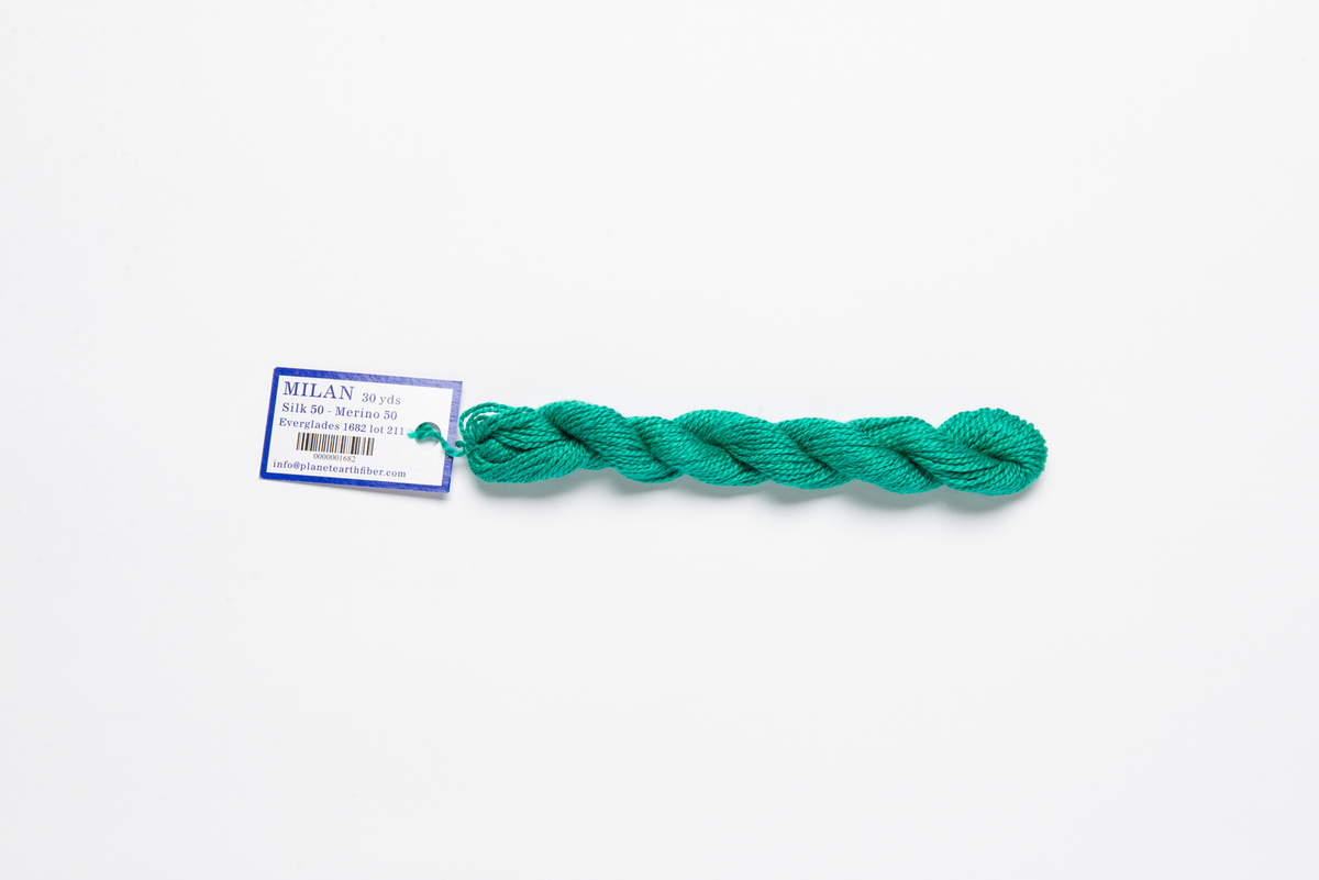 Milan - 1682 Everglades — silk skein for needlepoint, 13 mesh