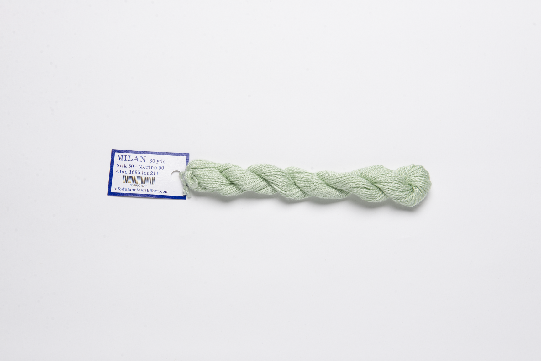 Milan - 1685 Aloe — silk skein for needlepoint, 13 mesh