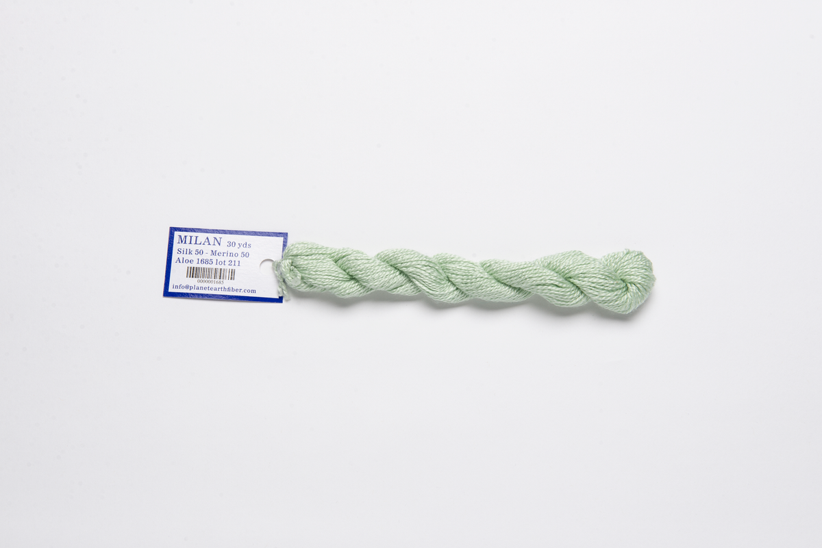 Milan - 1685 Aloe — silk skein for needlepoint, 13 mesh