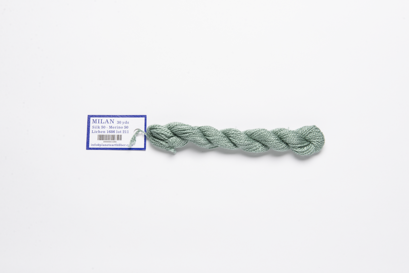 Milan - 1686 Lichen — silk skein for needlepoint, 13 mesh