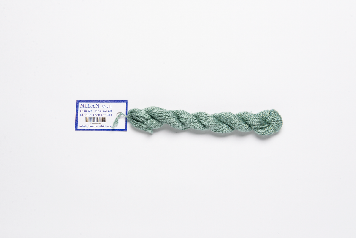 Milan - 1686 Lichen — silk skein for needlepoint, 13 mesh