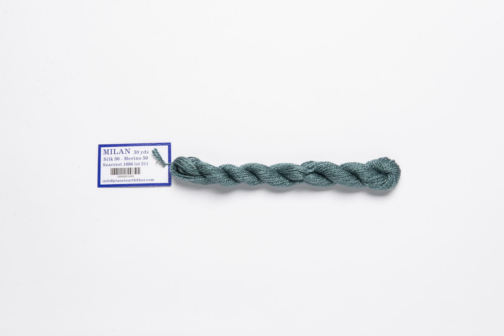 Milan - 1688 Seacrest — silk skein for needlepoint, 13 mesh