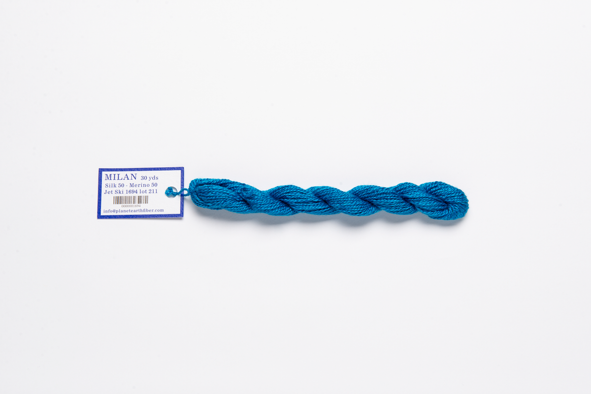 Milan - 1694 Jet Ski — silk skein for needlepoint, 13 mesh