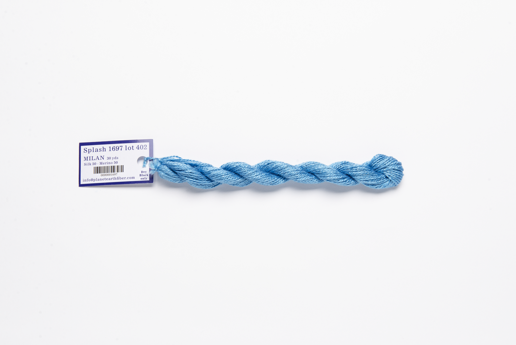 Milan - 1697 Splash — silk skein for needlepoint, 13 mesh