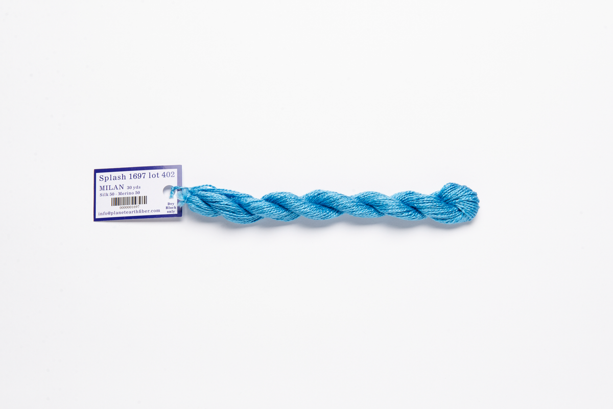 Milan - 1697 Splash — silk skein for needlepoint, 13 mesh