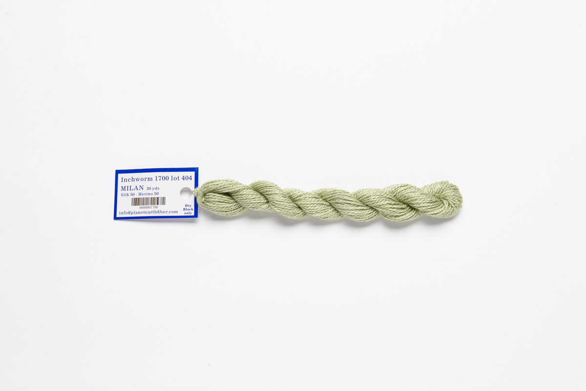 Milan - 1700 Inchworm — silk skein for needlepoint, 13 mesh