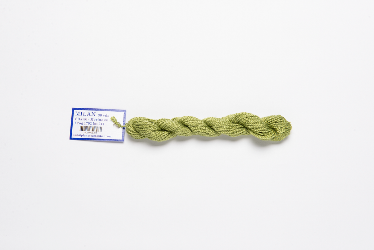 Milan - 1702 Frog — silk skein for needlepoint, 13 mesh