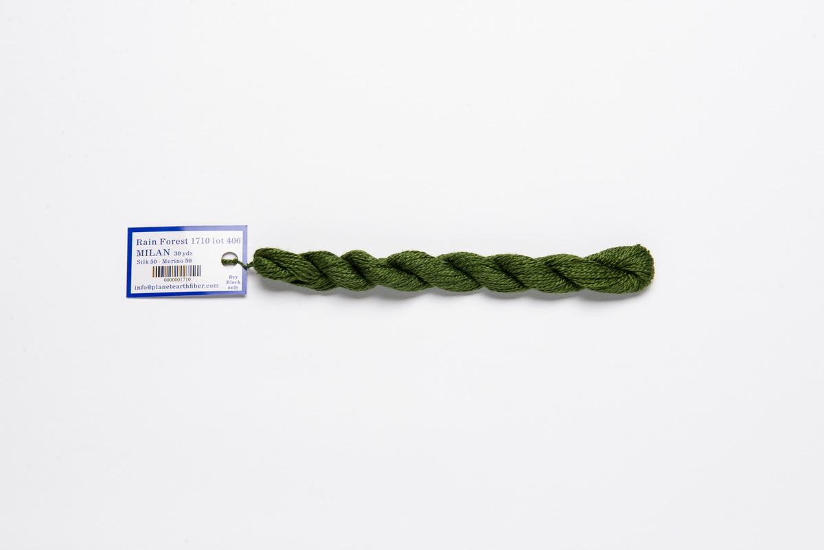 Milan - 1710 Rain Forest — silk skein for needlepoint, 13 mesh