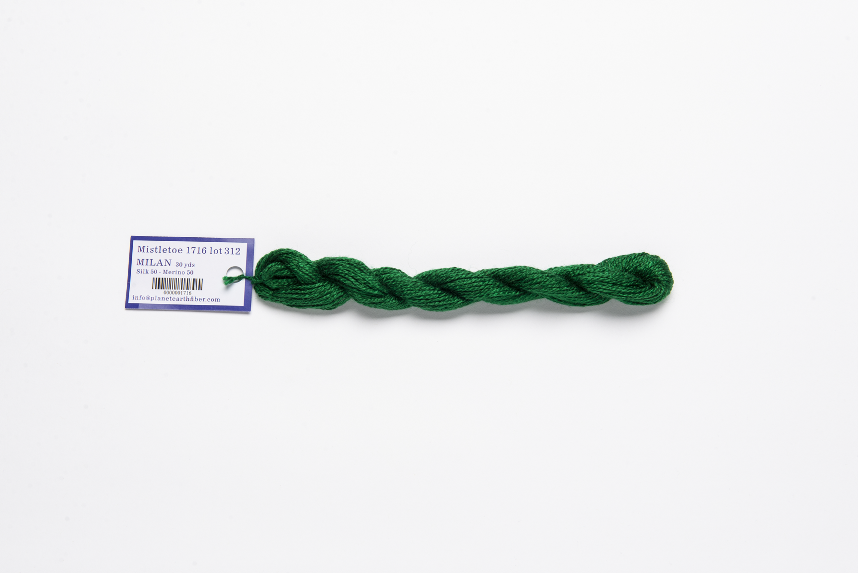 Milan - 1716 Mistletoe — silk skein for needlepoint, 13 mesh