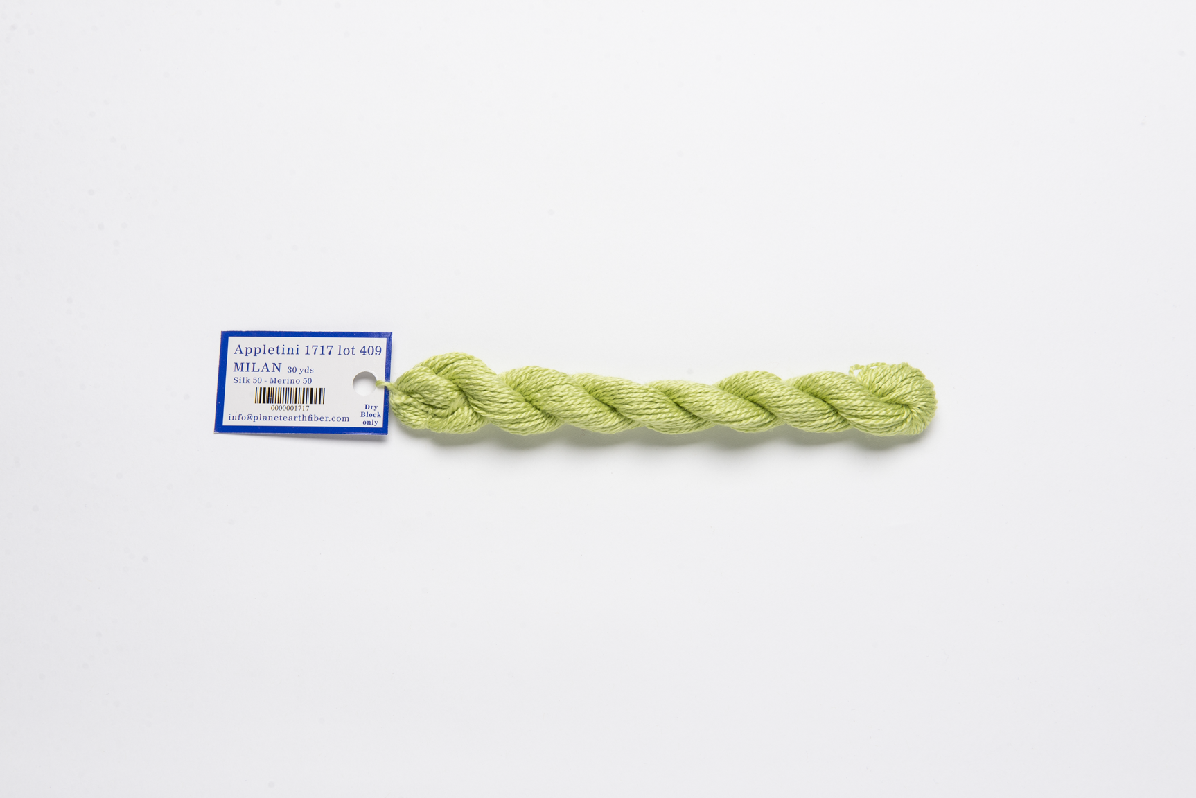 Milan - 1717 Appletini — silk skein for needlepoint, 13 mesh
