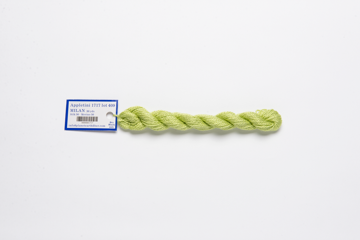 Milan - 1717 Appletini — silk skein for needlepoint, 13 mesh