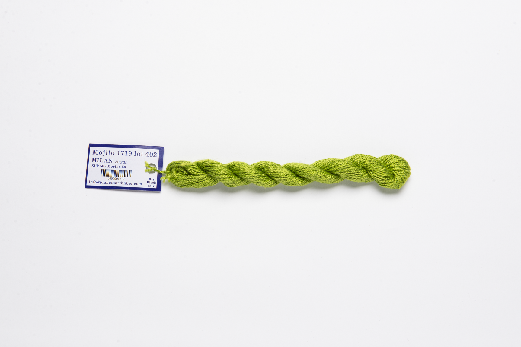 Milan - 1719 Mojito — silk skein for needlepoint, 13 mesh