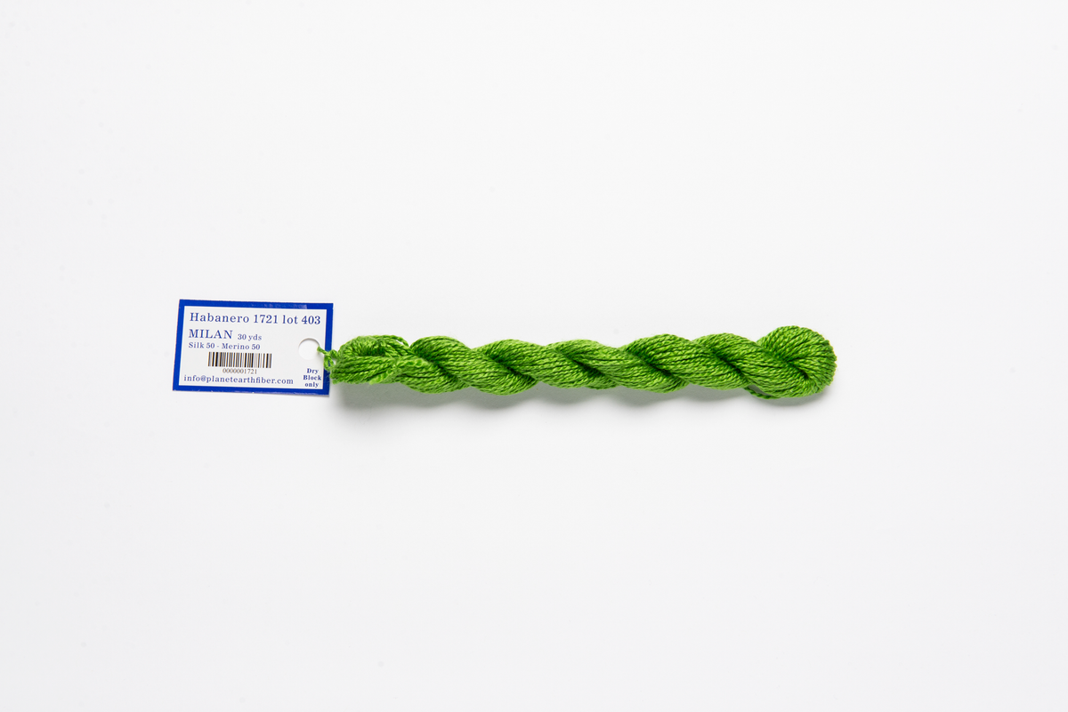 Milan - 1721 Habanero — silk skein for needlepoint, 13 mesh