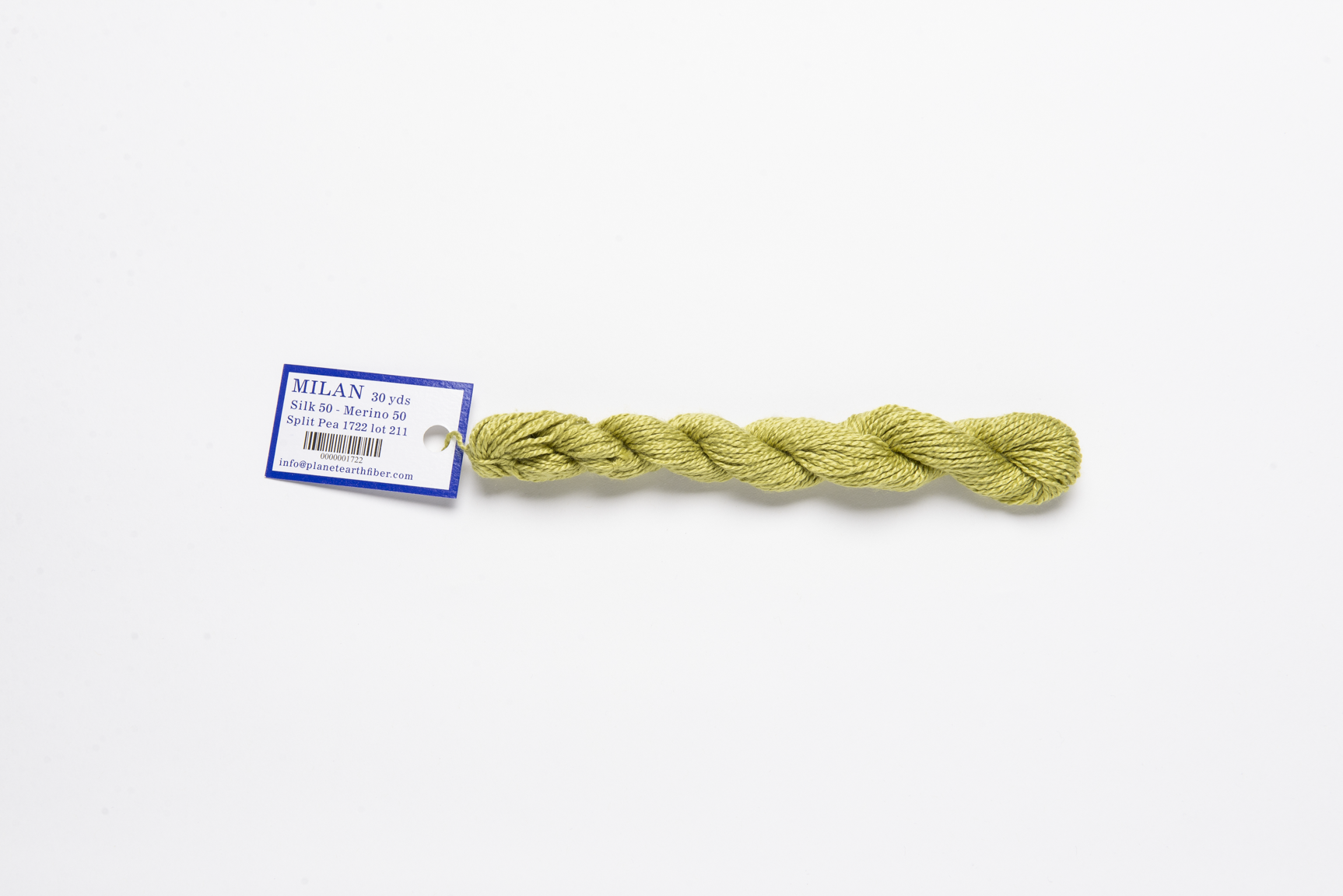Milan - 1722 Split Pea — silk skein for needlepoint, 13 mesh