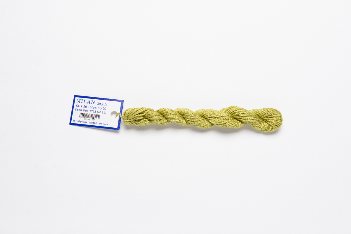 Milan - 1722 Split Pea — silk skein for needlepoint, 13 mesh