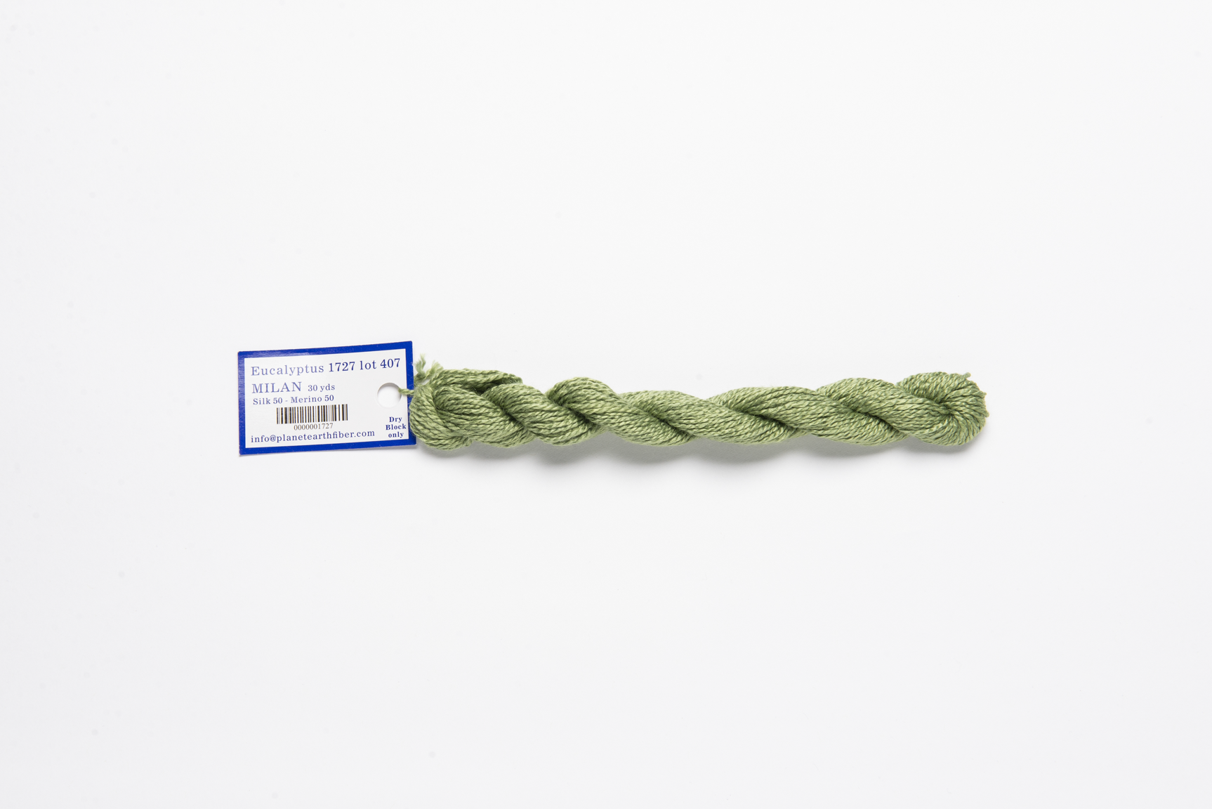 Milan - 1727 Eucalyptus — silk skein for needlepoint, 13 mesh
