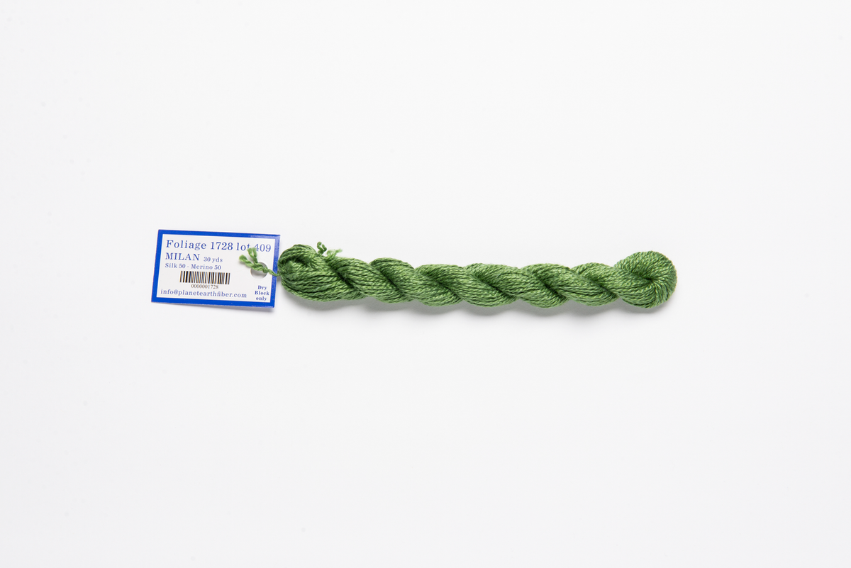 Milan - 1728 Foliage — silk skein for needlepoint, 13 mesh