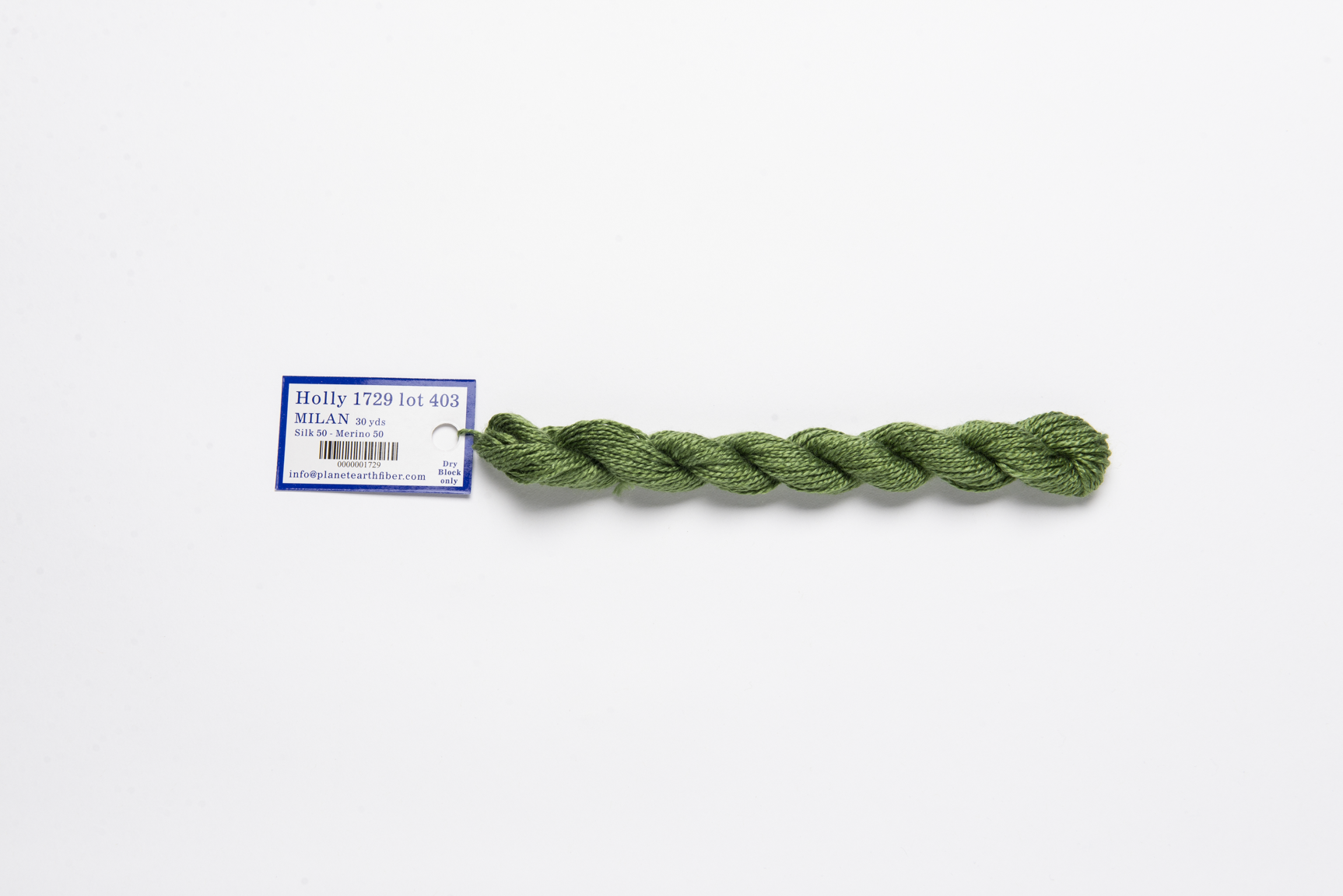 Milan - 1729 Holly — silk skein for needlepoint, 13 mesh