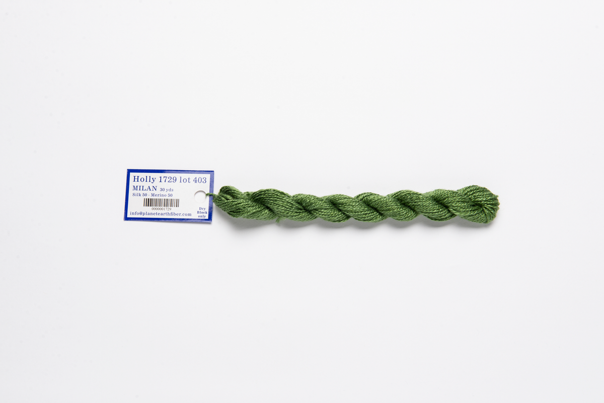 Milan - 1729 Holly — silk skein for needlepoint, 13 mesh