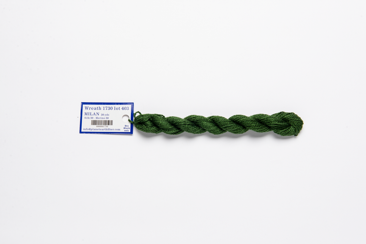 Milan - 1730 Wreath — silk skein for needlepoint, 13 mesh