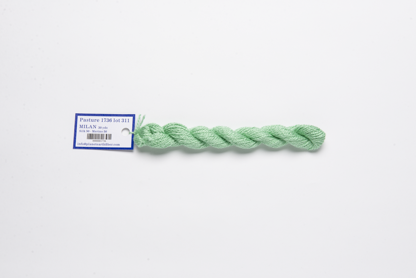 Milan - 1736 Pasture — silk skein for needlepoint, 13 mesh