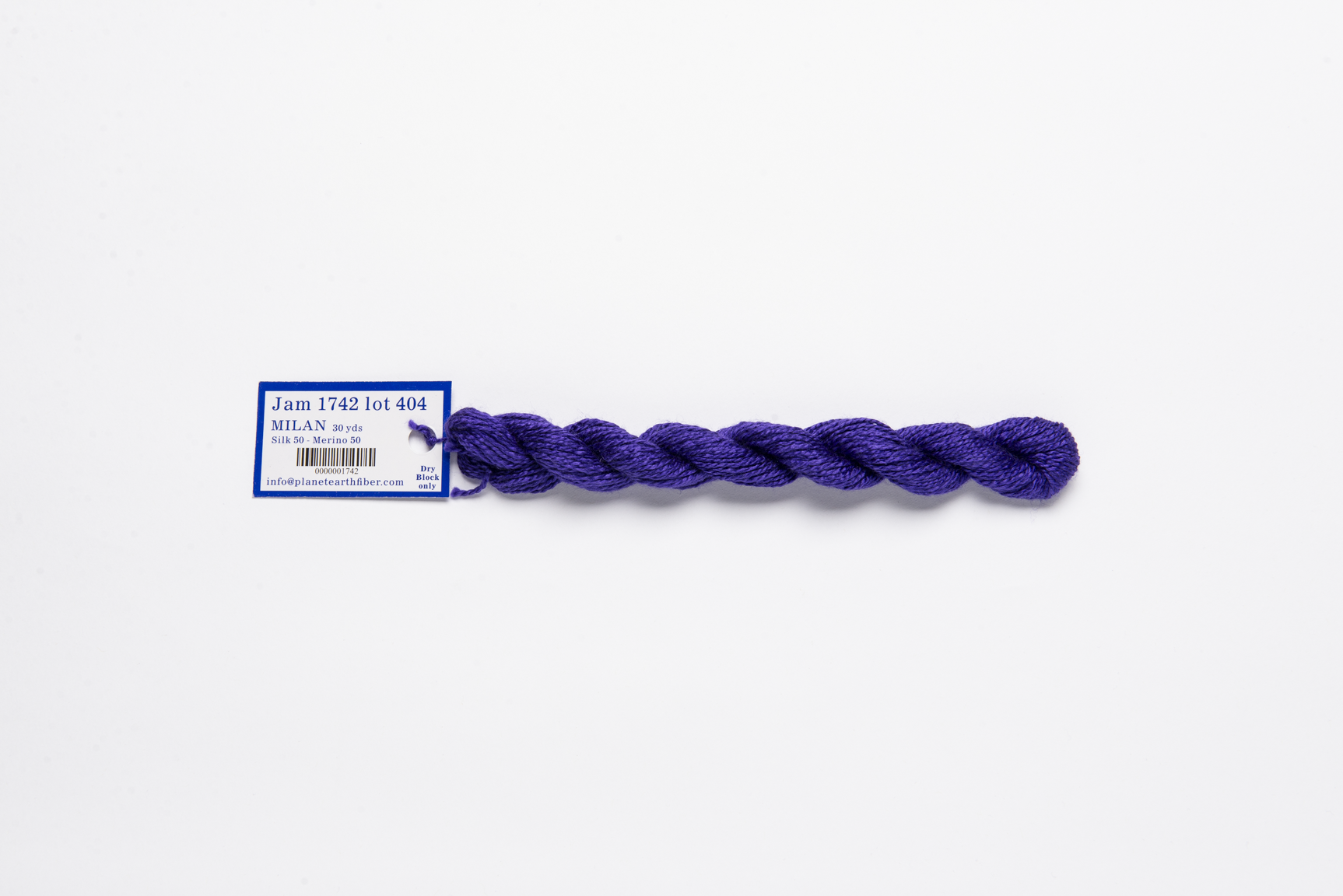 Milan - 1742 Jam — silk skein for needlepoint, 13 mesh