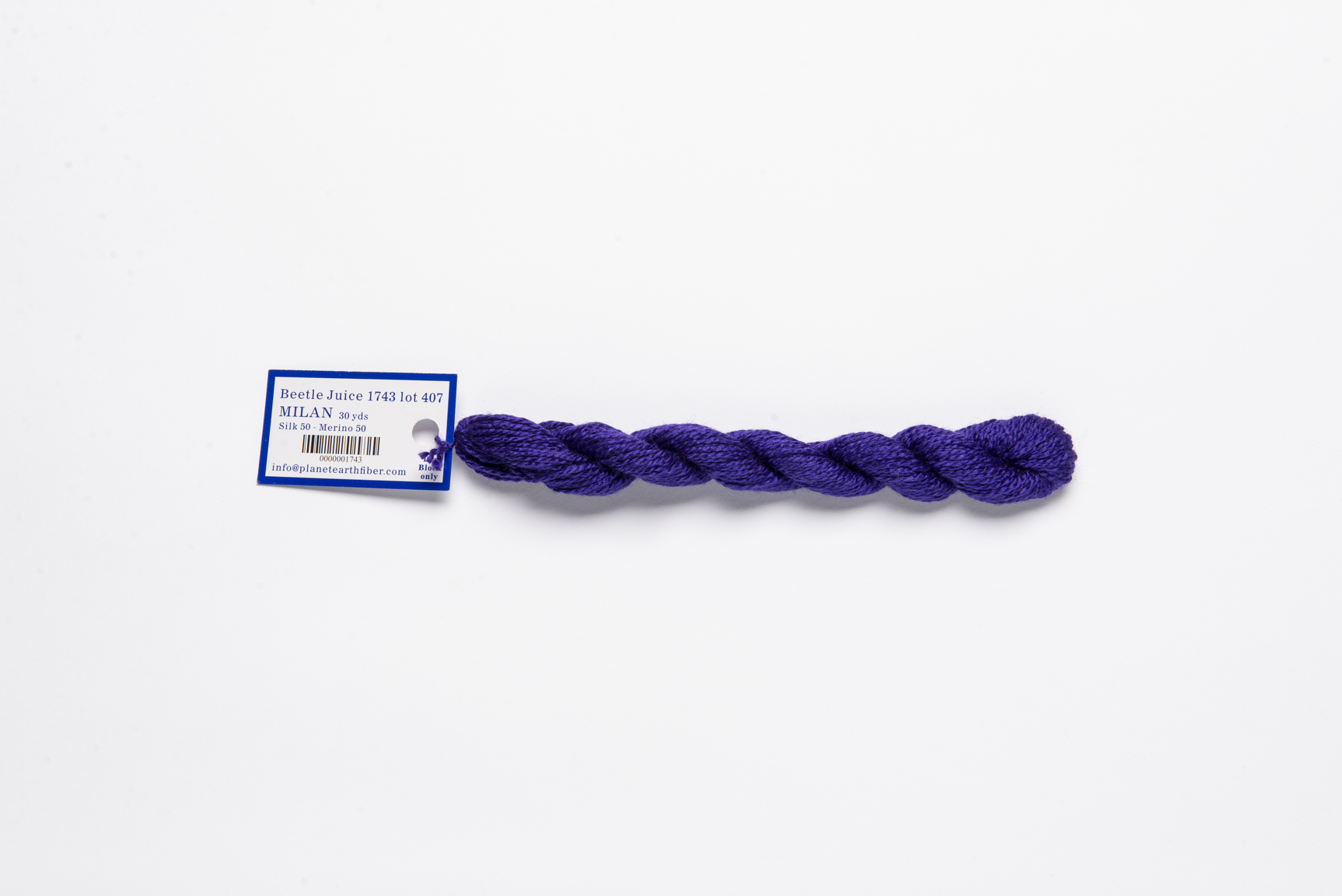Milan - 1743 Beetle Juice — silk skein for needlepoint, 13 mesh